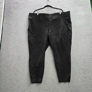Torrid Women Pants 4R Black Nylon Polyester Dress Pants Pixie Pants Slim 23"